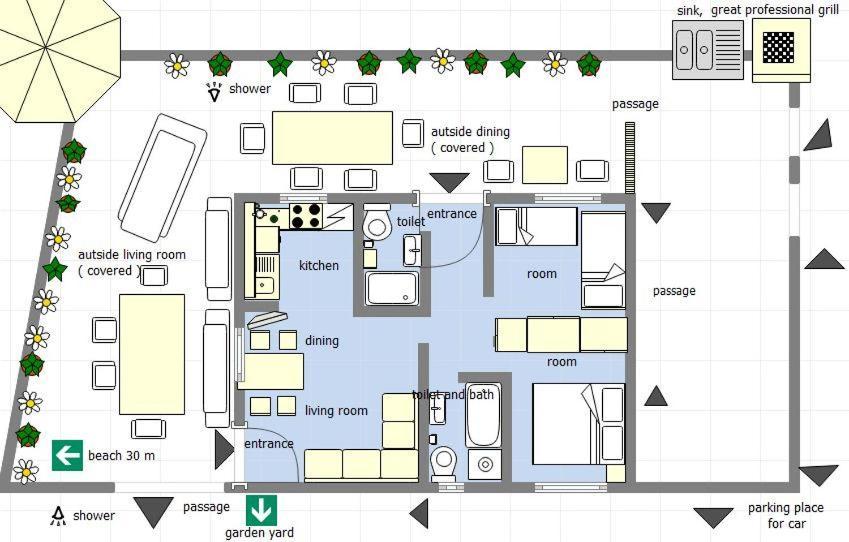 Apartment Ivana Brodarica  Dış mekan fotoğraf